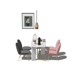 Dining set Sketchup 183