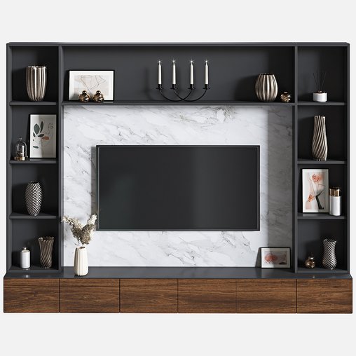 Modern tv wall 10