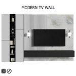 Modern tv wall 17