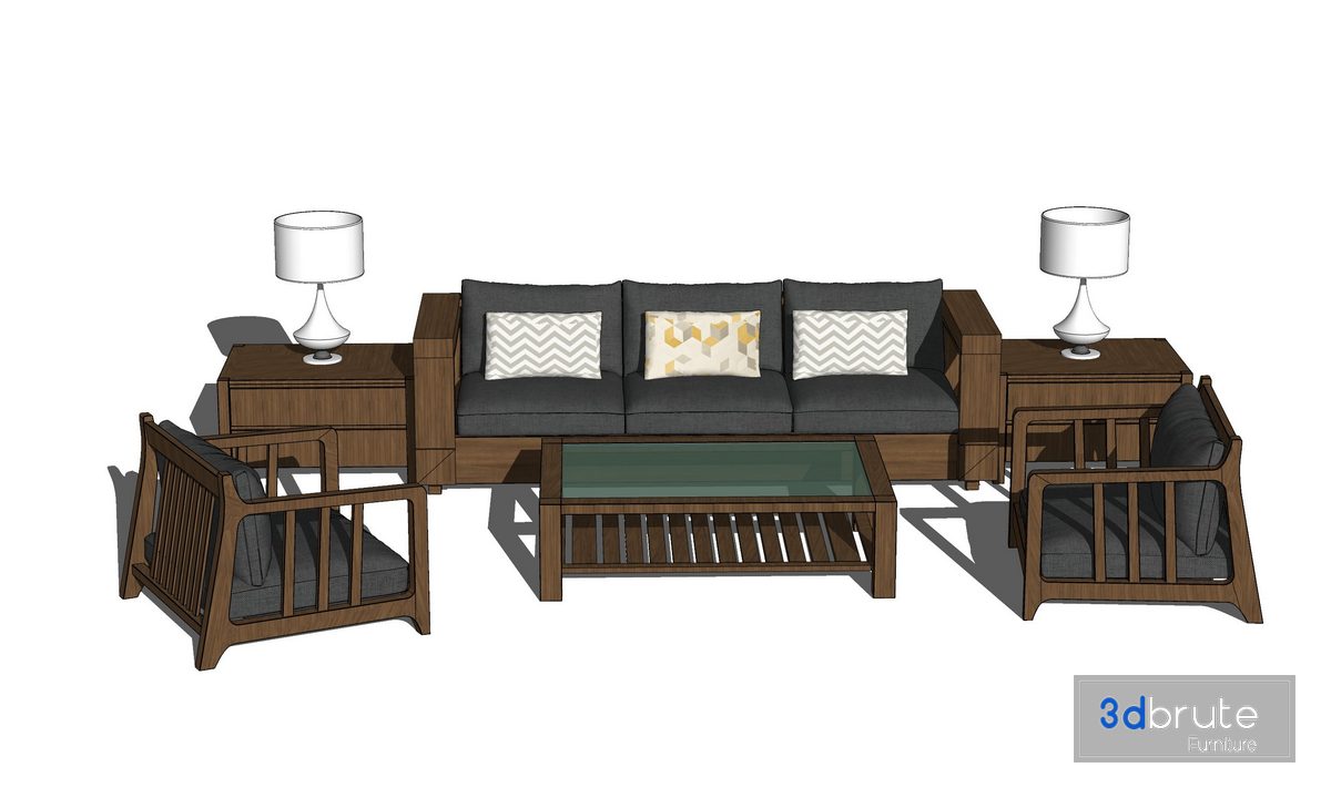 Sofa set Sketchup6