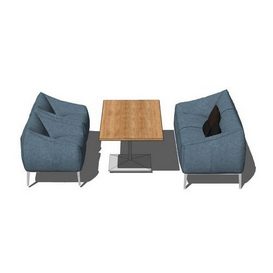 Sofa set Sketchup10