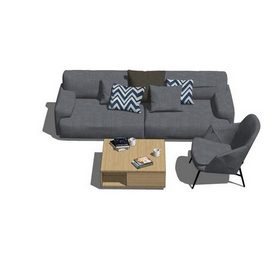 Sofa set Sketchup 3d model Sketchup Download  Free 3dbrute