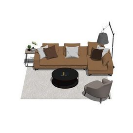 Sofa set Sketchup35