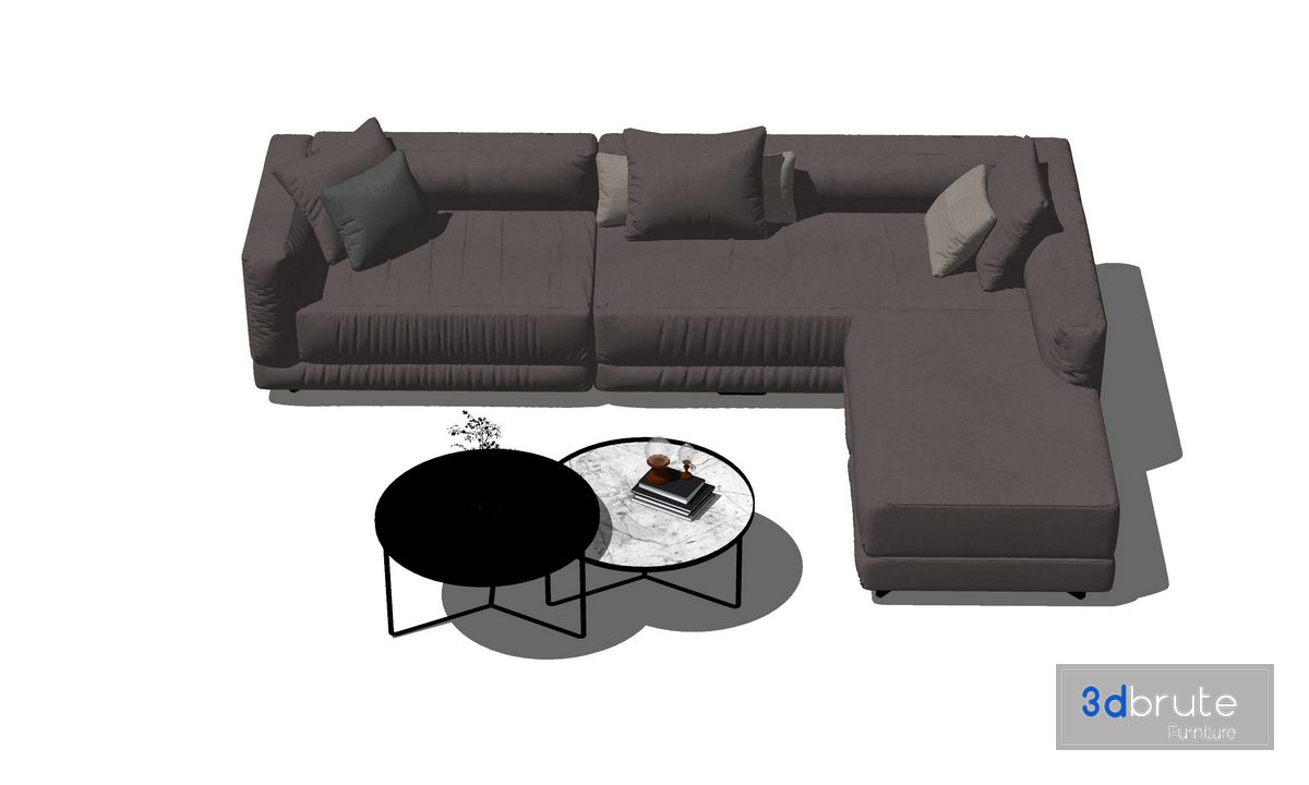 Sofa Set Sketchup Model
