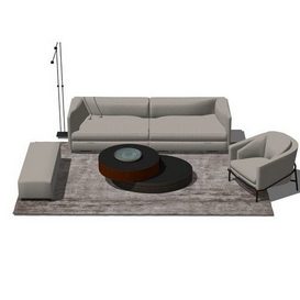 Sofa set Sketchup49