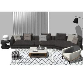 Sofa set Sketchup81