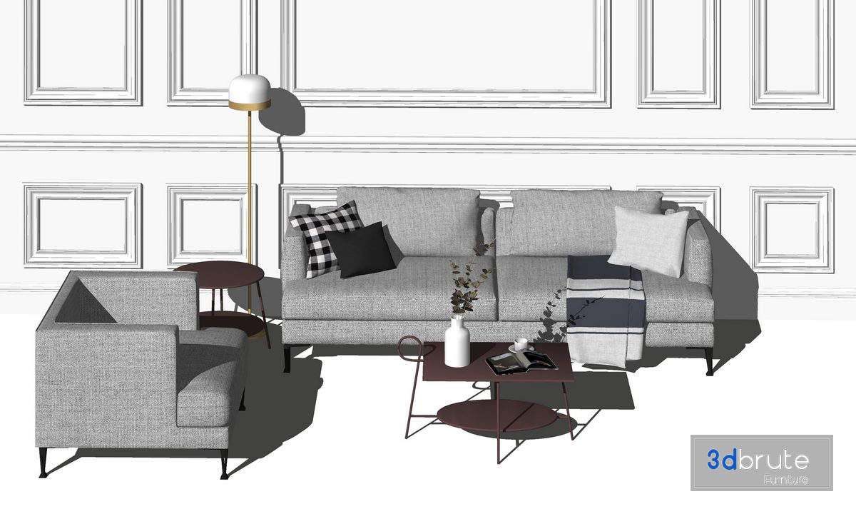 Sofa set Sketchup90