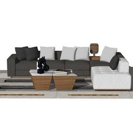 Sofa set Sketchup114