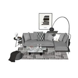 Sofa set Sketchup118