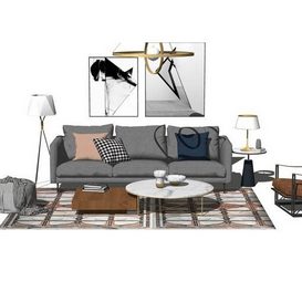 Sofa set Sketchup138