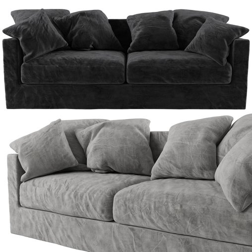 Linen Sofa – Couch