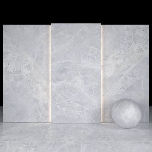 Alpha white marble