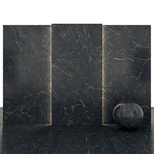 Mozart black marble