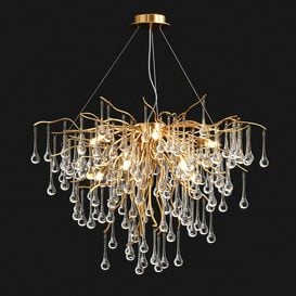 Marian branching chandelier