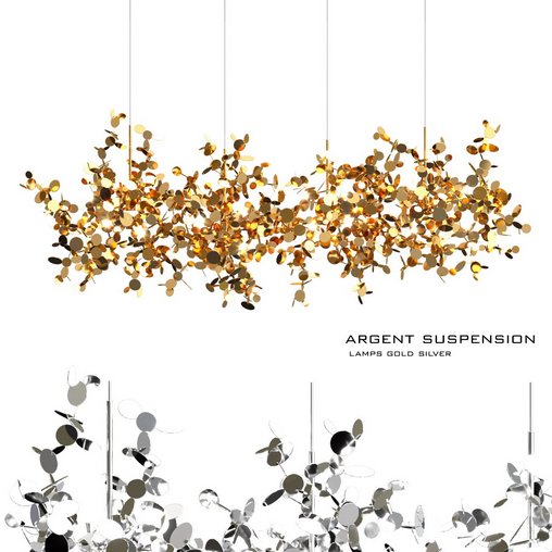 Argent terzani suspension lamps