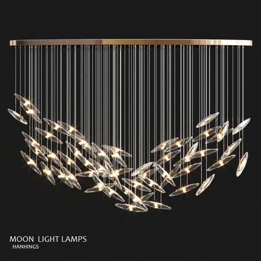 Murmuration hanging lamps