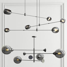 Acaba &Giorgetti Kendama Chandelier