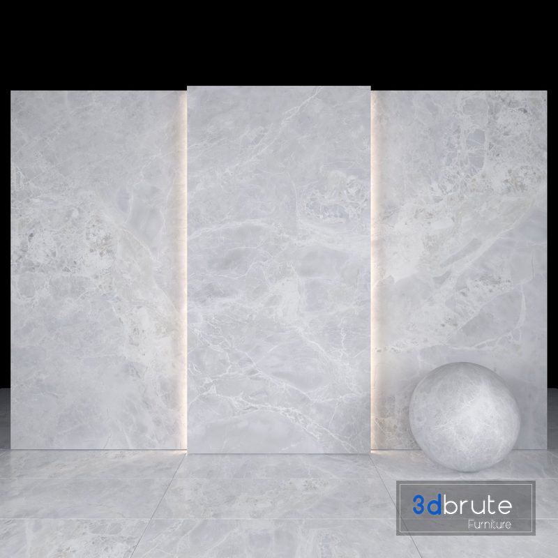 Alpha white marble