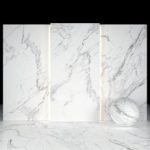 Luxury white marble