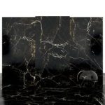 Streak Black marble