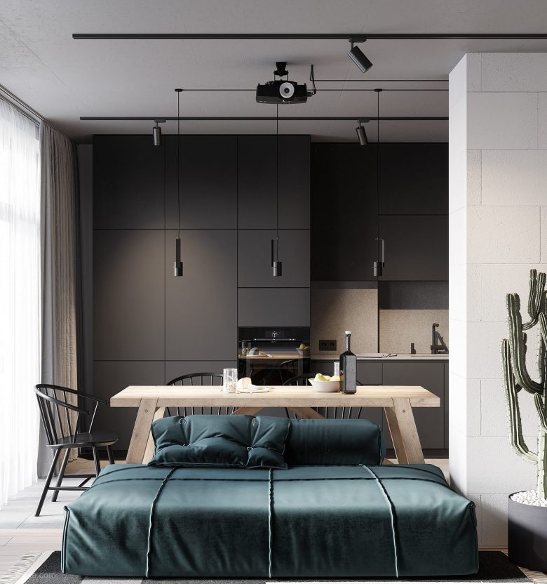 Looking Through the Scandinavian Apartment: A Warm, Neutral Interior