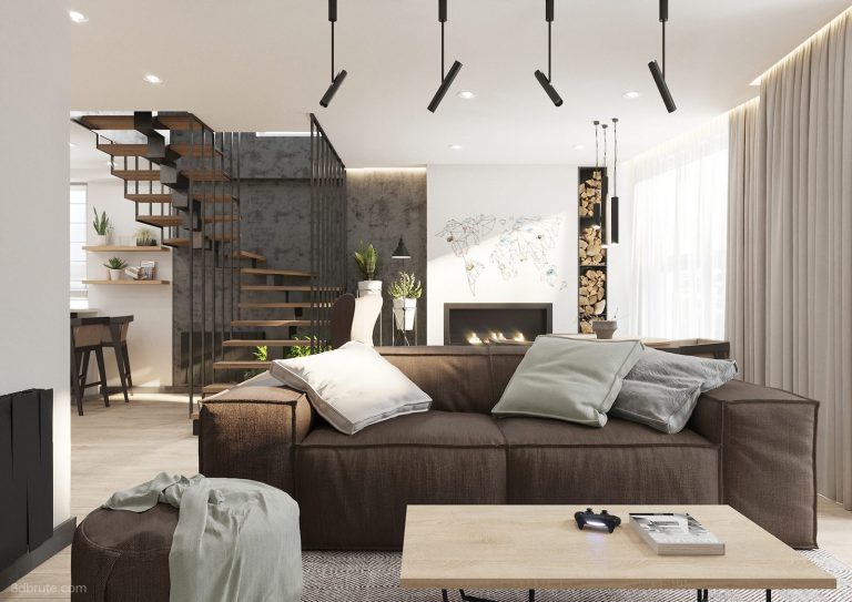 Overseas Nordic Residential Design idea 3dbrute - Nordic Residential Design