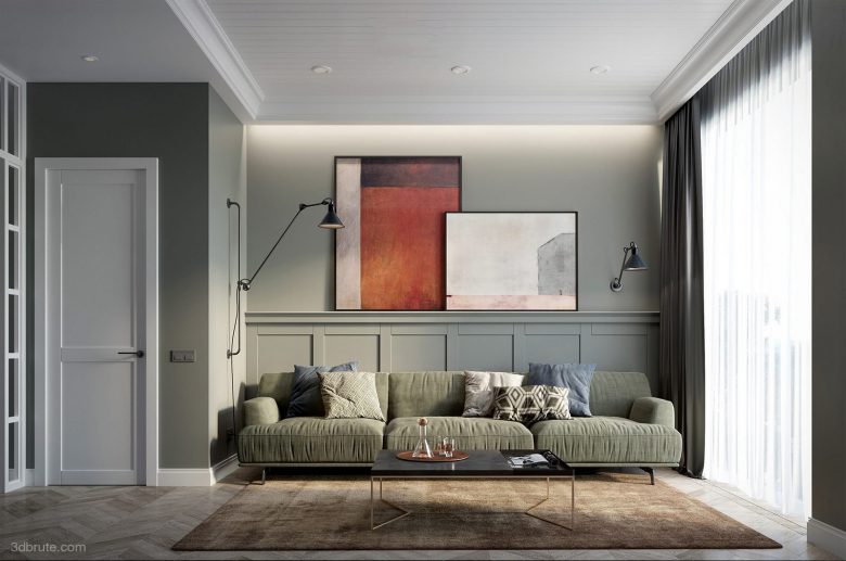 Picture of Simple Nordic Apartment idea 3dbrute