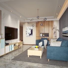 Living room Corona 40 3d model Download Free 3dbrute