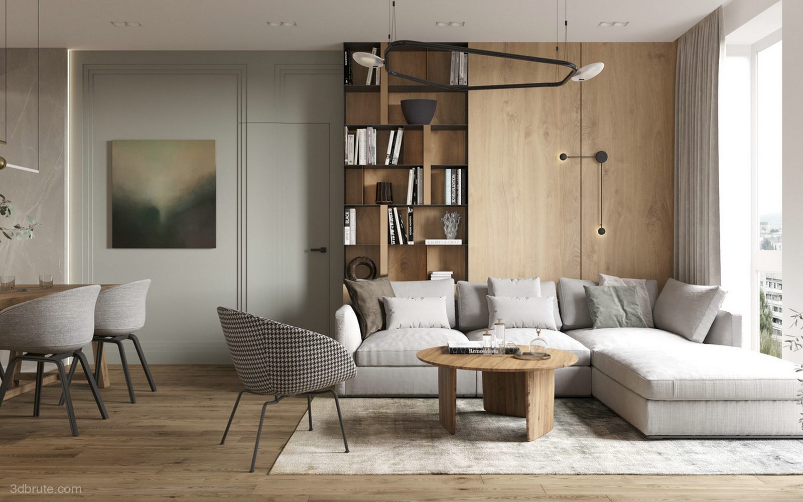 Overseas Nordic Residential Design idea 3dbrute