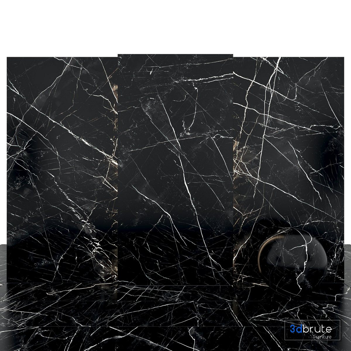 Calacatta Black Marble 02