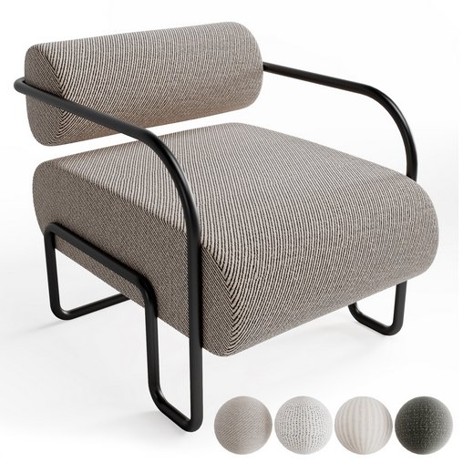 Ardent Chair by Kelly Wearstler -4 Materials