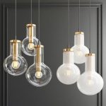 Bulb Pendant Lamp 3 lights