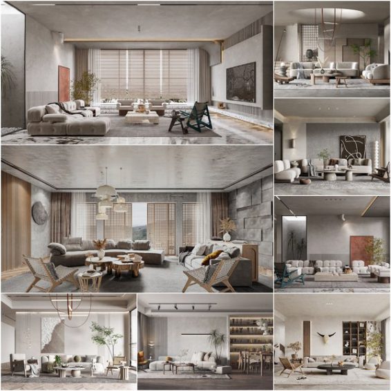 Living room vol8 2022 - Download -3d Models Buy -3dbrute