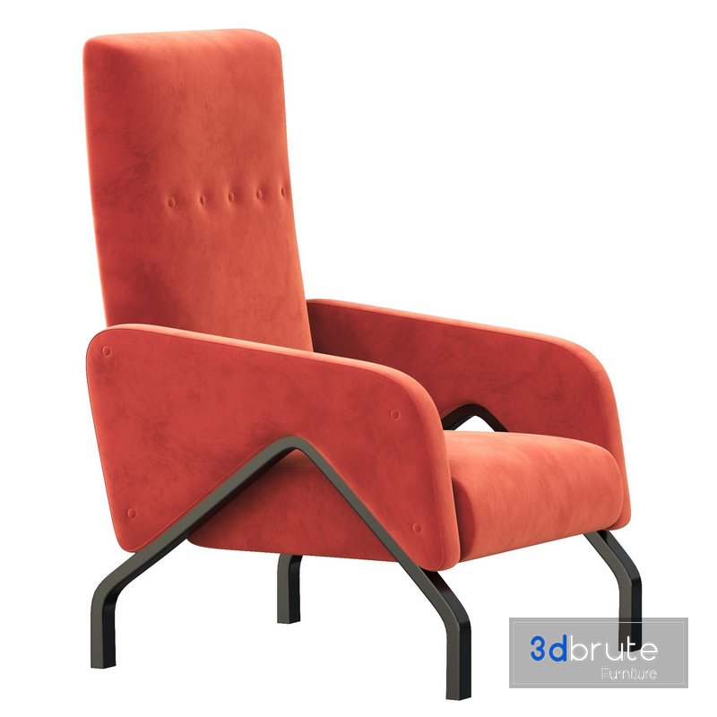 Rosso Club Chair