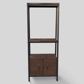Homeshelf Low-poly 3D model