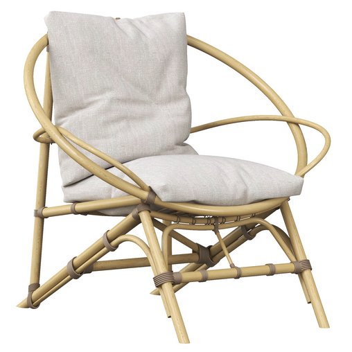 Armchair Pottery Barn Luling Rattan