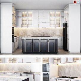Neoclassical kitchen02