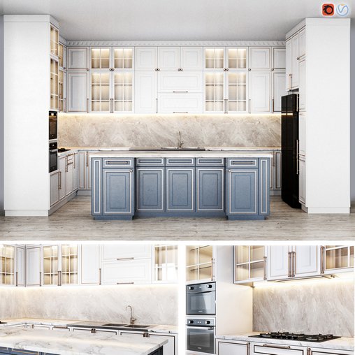 Neoclassical kitchen03