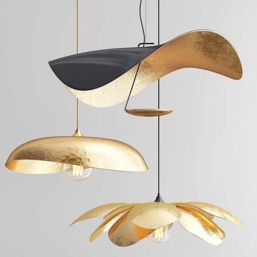 Lederam Manta Cosmos Pendant – 3type