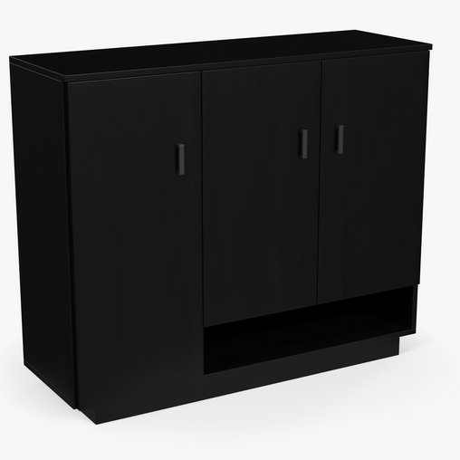 Black Wooden Cabinet