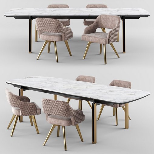 Cantori MIRAGE Rectangular table