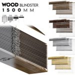 Wood Blindster 1500mm
