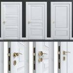 3 Interior Door + 3 distinct handles