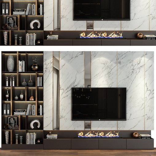 TV Wall set 466