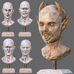 Head Sculpture Set Vol 01