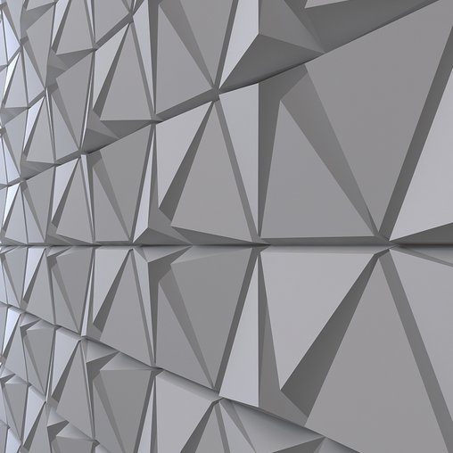 3d plaster wall panel 2