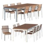 Extempore table and chair