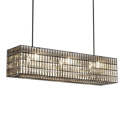 adeline crystal rectangular chandelier