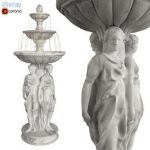 Three Roman Woman Fountain