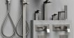 Gessi Rettangolo K bathroom faucet set 3d model Download  Buy 3dbrute